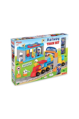 Dede Oyuncak Raylı Tren Seti 03258