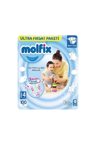 Molfix Ultra Fırsat Paketi No:4 100 Adet