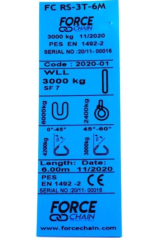 Polyester Sonsuz Sapan 3Ton 6Mt
