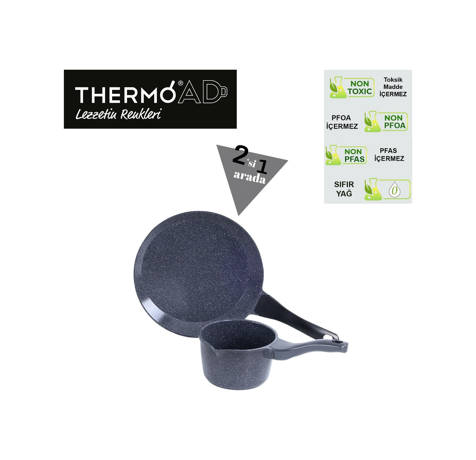 Thermoad 2'li Kreptavası-sütlük Gri