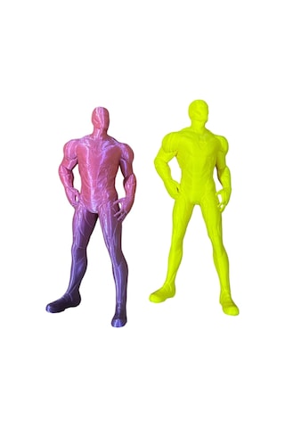 2 Adet Demir Adam Ironman Figür Özel Üretim Oyuncak