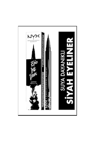 NYX Professional Makeup Waterproof Epic Ink Liner Black