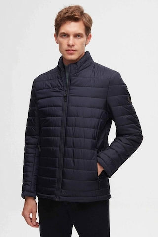 D's Damat Slim Fit Rüzgar Geçirmez Elyaf Dolgulu Erkek Mont Lacivert 3HF07ORT04262 Lacivert