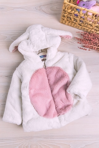 Baby&Kids Tavşan Kulaklı Welsoft Peluş Kız Çocuk Mont (541967969)