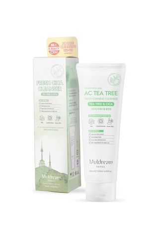 Muldream Ac Tea Tree Fresh Yüz Temizleme Köpüğü 120 ML