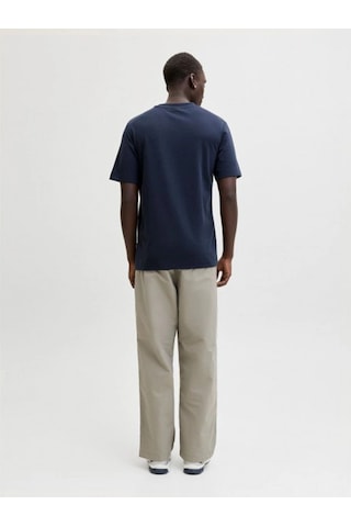 Jack & Jones Jack&jones 12289936 0 Yaka Erkek Tshirt - Lacivert Lacıvert