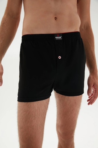 Erdem Erkek Penye Düz Renk Boxer 1400 - 6 Adet 001