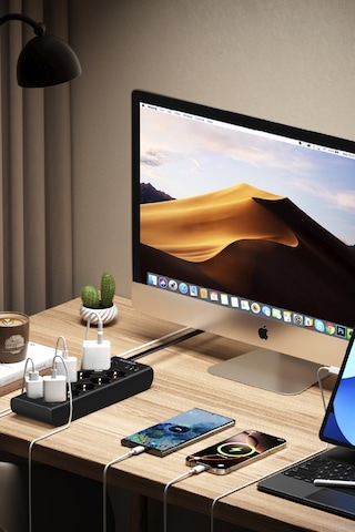 Fulltech Ftr-14 Çoklu Priz 10 Lu + 3 Usb + 1 Type-c 3680w 16a Anahtarlı Akım Korumalı Uzatma Prizi 2 m
