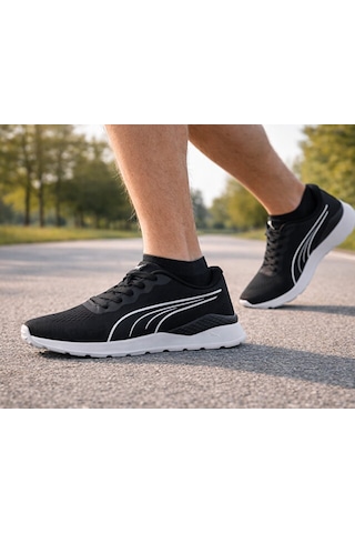 Puma Lite Runner Tdp Unisex Koşu Ayakkabısı 40853302 Siyah Siyah