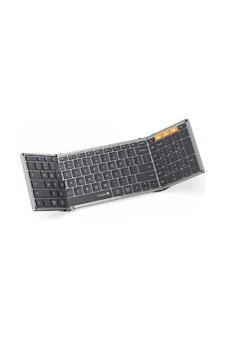 Protoarc Katlanabilir Bluetooth Klavye Black Gray