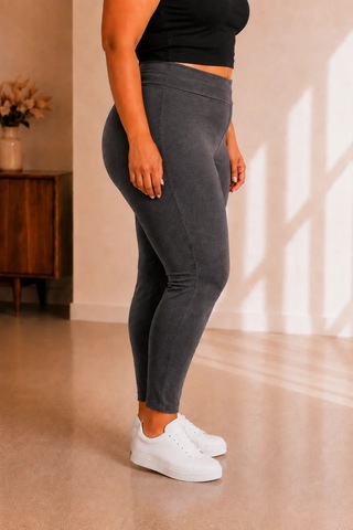 Sngl Tekstil Kadın Büyük Beden Çelik İnterlok Kumaş Toparlayıcı Tayt 3xl 4xl 5xl 6xl 7xl 8xl 9xl Füme Antrasit