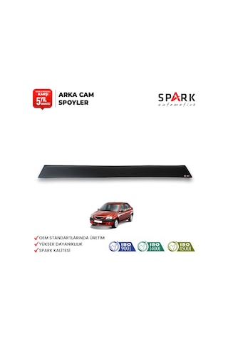 Dacia Logan Mcv 2005-2012 Yıl Aralığı Uyumlu Arka Cam Spoyler