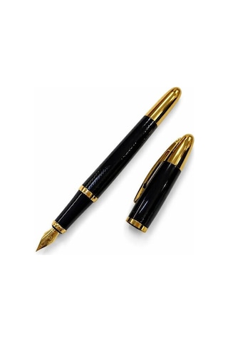 Steelpen 170 Siyah Gold Dolma Kalem Standart