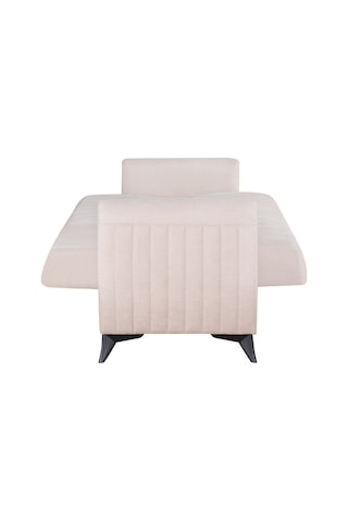 Linda Iki Kişilik Kanepe Yüksek Ayaklı Krem Bej