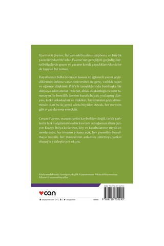 Tepelerdeki Şeytan - Cesare Pavese - Can Yayınları