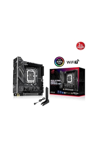 Asus Rog Strıx B860-ı Gamıng Wıfı7 Ddr5 Hdmı-dp Thunderbolt4 Pcıe 5.0 1851p Mıtx
