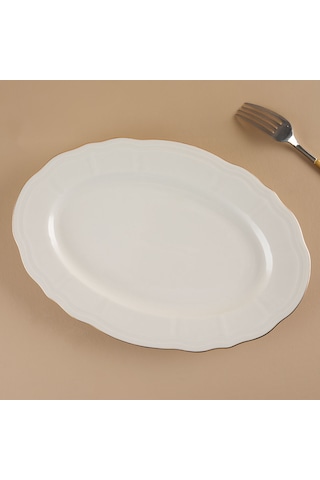 Aryıldız Tiffany Kayık Tabak 30 Cm Çok Renkli