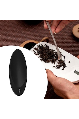 Homyl Cep Mini Terazi Modern Kahve Terazisi Tartı Aracı Siyah Siyah