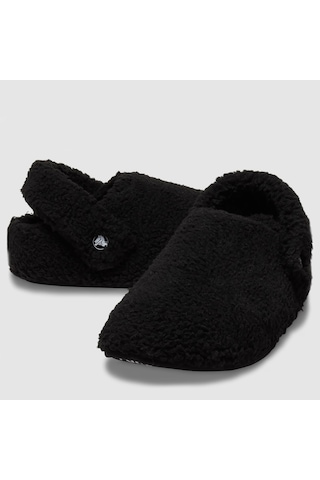 Crocs Classic Cozzzy Slipper Unısex Ev Terlik Black Black Siyah