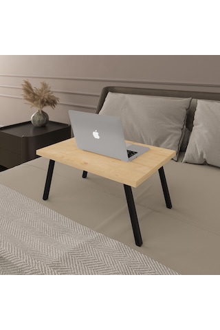 Katlanır Laptop Çalışma Masası-laptopmasa01-safir Meşe Safir Meşe