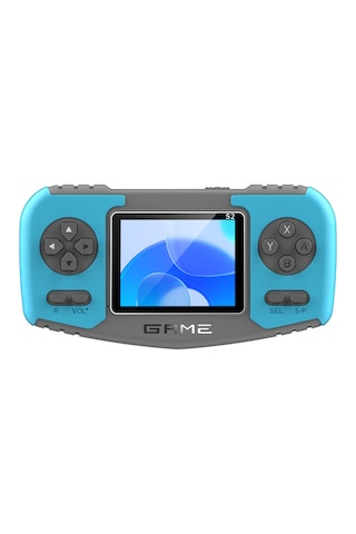 Retro Taşınabilir Mini Oyun Konsolu Lcd Ekran Dahili Klasik Oyunlar Tv Bağlantılı Usb Şarjlı