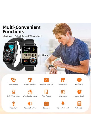 Teltree Dafit Bluetooth 5.3 Akıllı Saat (İthalatçı Garantili)