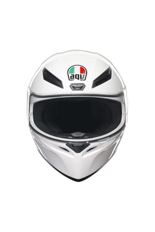 Agv K1 S Motosiklet Kaskı Mono Kapalı Kask White L Çok Renkli