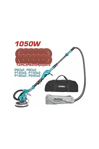 Total Tws 10501 1050 W Alçıpan Duvar Zımparalama Makinesi
