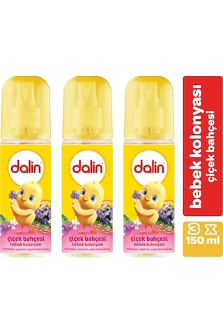 Dalin Bebek Kolonyası Çiçek Bahçesi Sprey 150 ML X3 Adet