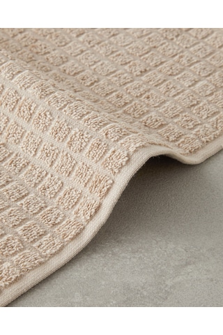 English Home Chequer Pamuk El Havlusu 30x45 Cm Bej Bej