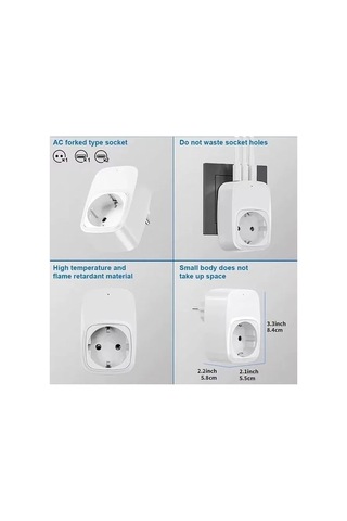 Tekli Yüksek Voltaj Korumalı Duvar Prizi 2x Type-c 1x Usb Çıkışlı Priz Grup Priz Çoğaltıcı Siyah 0 - 2 M