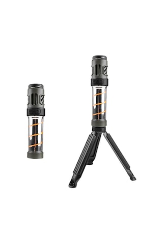 Led Sivrisinek Kovucu Kamp Lambası Dış Aydınlatma El Feneri Çok İşlevli Kamp Lambası Üçayak Kamp Işıkları Siyah