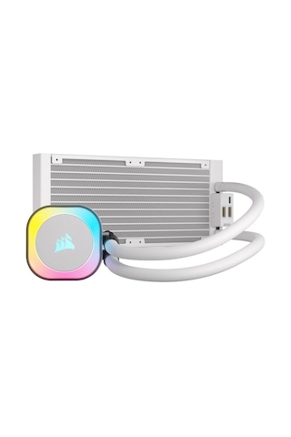 Corsair İcue Lınk H100i Rgb Cw-9061005-ww 240mm Beyaz İşlemci Sıvı Soğutucu