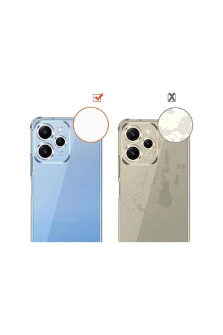Xiaomi Redmi 12 Kılıf Nitro Anti Shock Silikon Kılıf