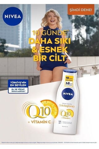 Sıkılaştırıcı Vücut Losyonu Q10 Vitamin C 2 X 250 Ml