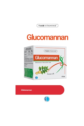 Tab Vitamins Glucomannan 60 Saşe