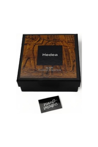 Lotus Çiçeği Hedea Mısır Tılsımları Kolleksiyonu Kadın Küpe Gümüş