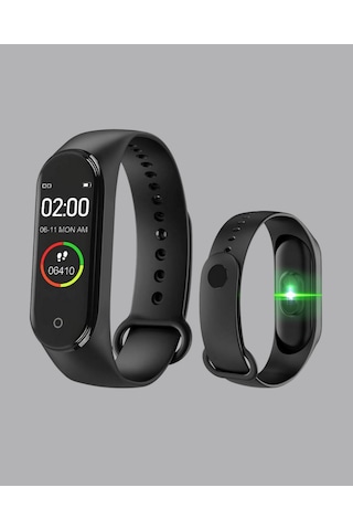 Bluetooth - 161 - Akıllı Bileklik Spor Modlu Atış Takipli - Novapazr - Uyku Analizli