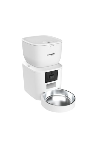 Xenon Smart Akıllı Otomatik Kedi Mama Kabı ve Ultra Sessiz Çelik Su Pınarı 2'li Pet Seti