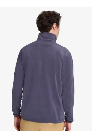 Adidas Jm3123 Multi Essentials 1/2 Zip Fleece Erkek Polar Mor