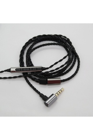 Shure Se315 Se535 Se846 İçin Mmcx Yükseltme Kablosu - Siyah, Pvc Malzeme, 125cm Uzunluk