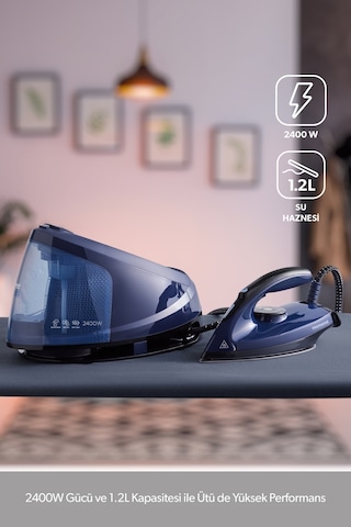 Homend Steamwork 1168H 2499 W Buhar Kazanlı Ütü