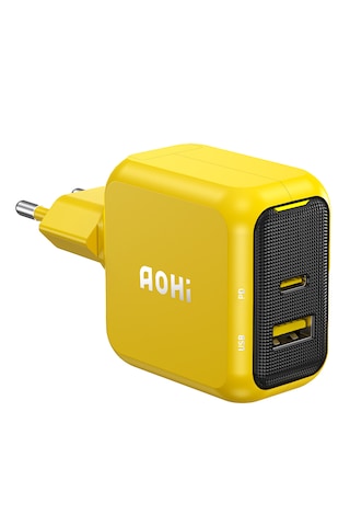 Aohi Magcube 2 Portlu Şarj Adaptörü, Gan+ 67w Hızlı Şarj Cihazı