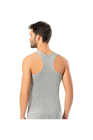 Erdem Erkek Likralı Sporcu Askılı Atlet 1121 - 6 Adet 001