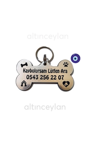 Altınceylan Köpek Isimlik Künyesi Kaybolursam Lütfen Ara