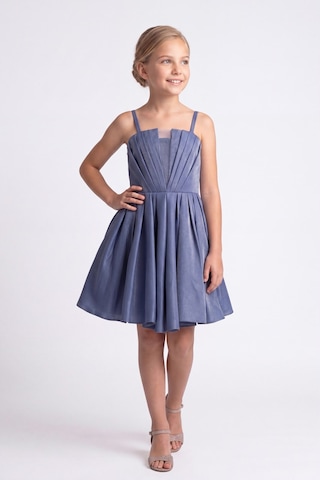 Mnk Baby & Kids Kız Çocuk Meis Kristal Abiye Elbise M00860 İndigo