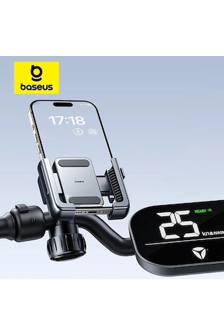 Tysm Joyjadehub Baseus Bisiklet Telefon Tutucu Kılıf, 1pc, Uygun Her Markaya, Yerçekimi Genileme Özelliği 1pc