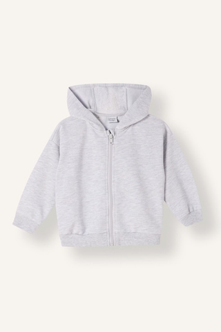 Defacto Kapüşonlu Fermuarlı Sweatshırt Hırka Erkek Bebek E8697a526augr396 Gri-gr396