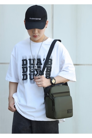 JPD-66945 Messenger Omuz ve El Çantası-Yeşil