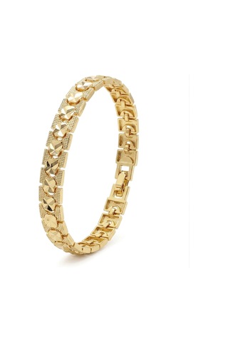 Moncuk Design Facetta 24k Gold Kaplama 8 Mm Kadın Bileklik 3351kbv5d6 Sarı